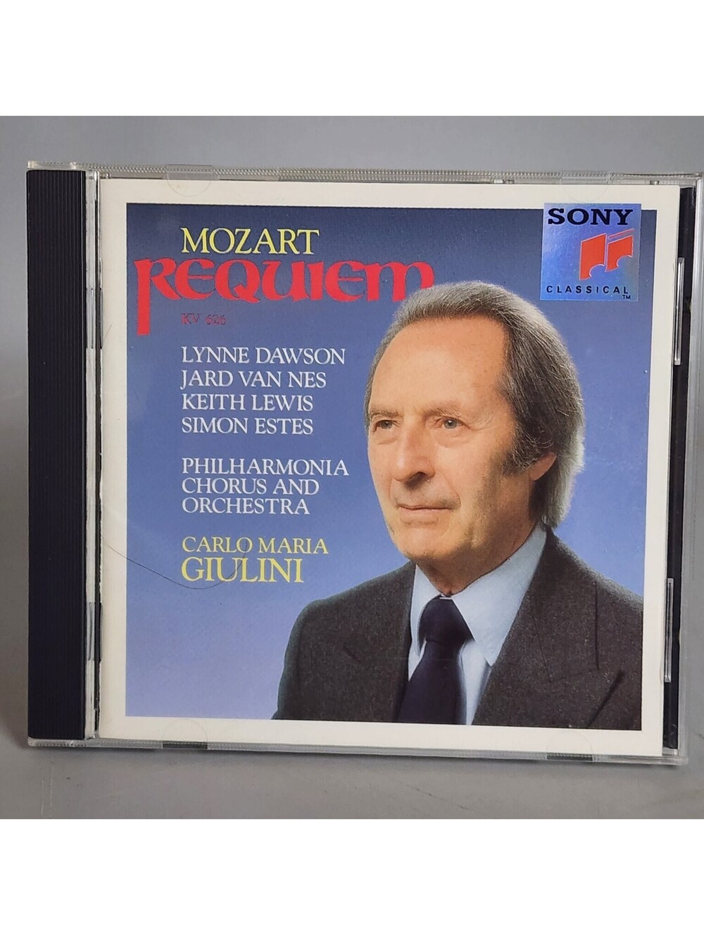 Mozart Requiem KV 626 CD Giulini Philharmonia Orchestra Sony Classical SK 45577